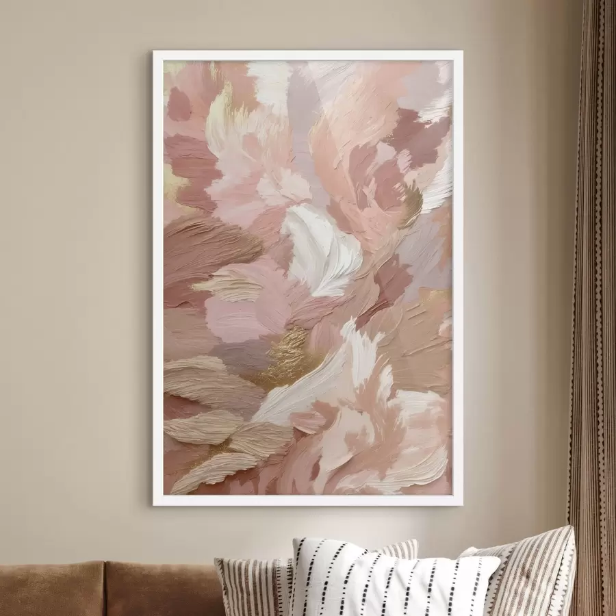 Fototapetai Pasteliniai potėpiai švelniomis spalvomis f47750