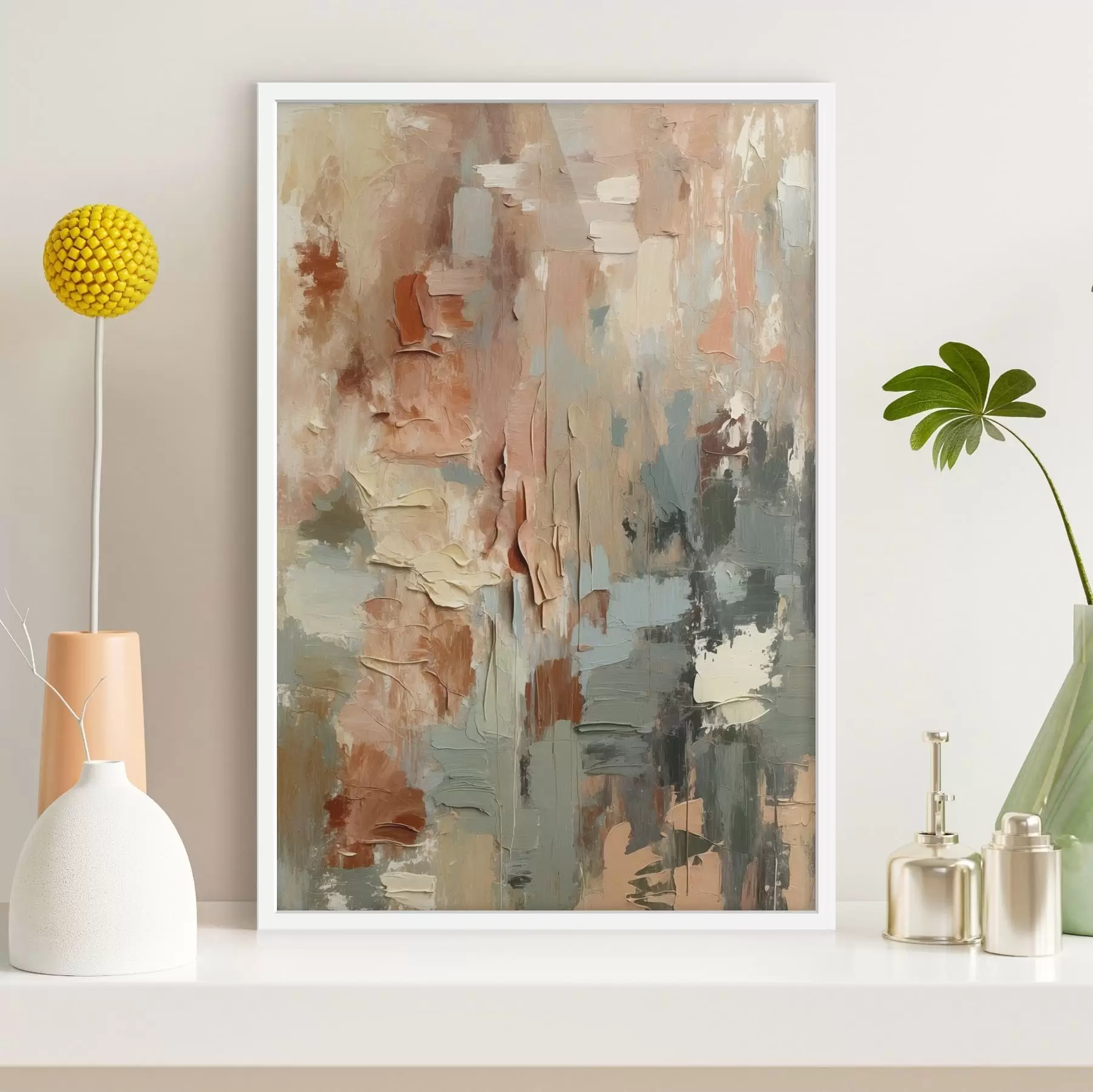 Fototapetai Tekstūruoti potėpiai mišrių pastelių atspalvių f47754