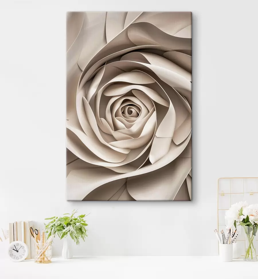 Paveikslėlis Didelė abstrakti rožė s47825