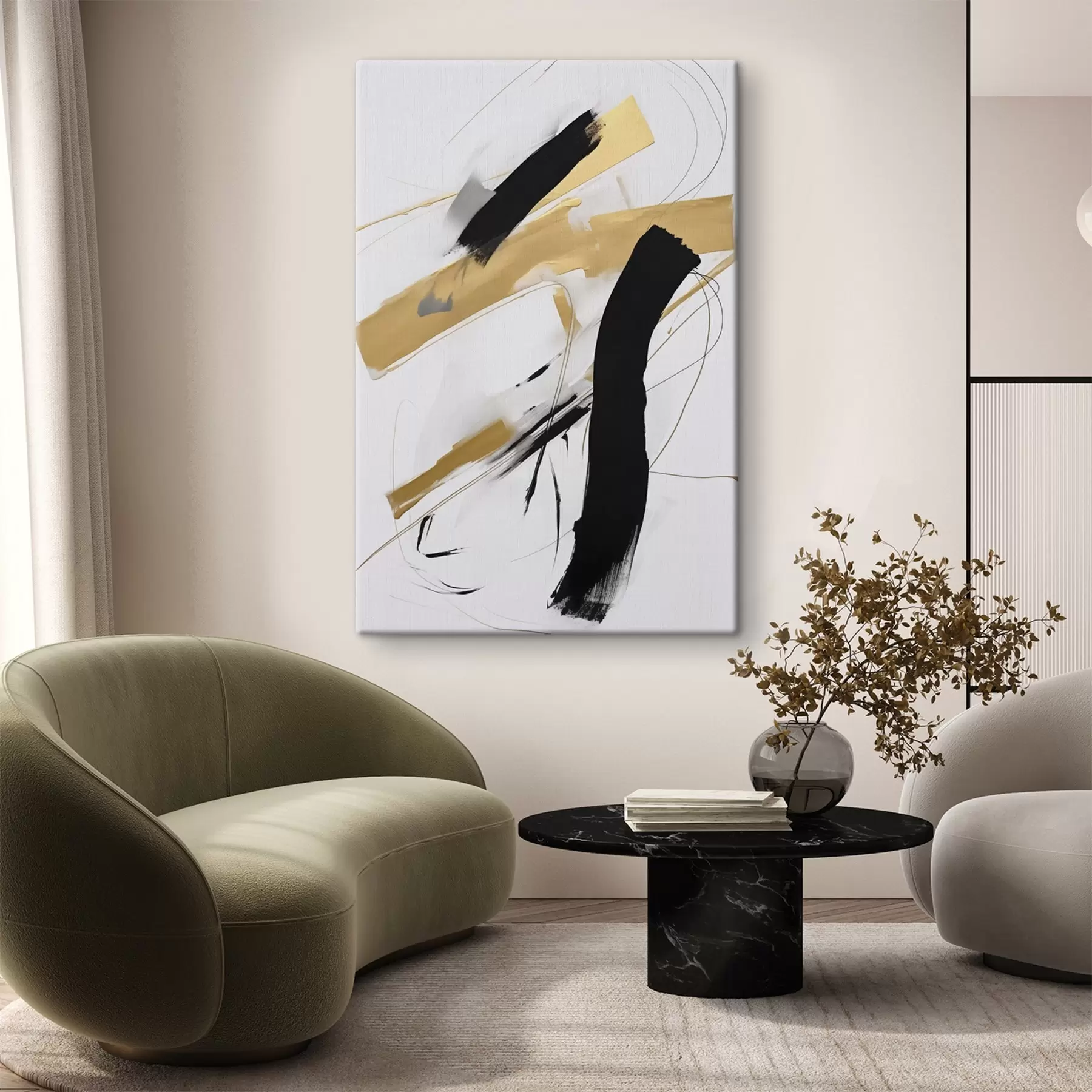 Paveikslėlis Chaotiška abstrakti kompozicija s47809