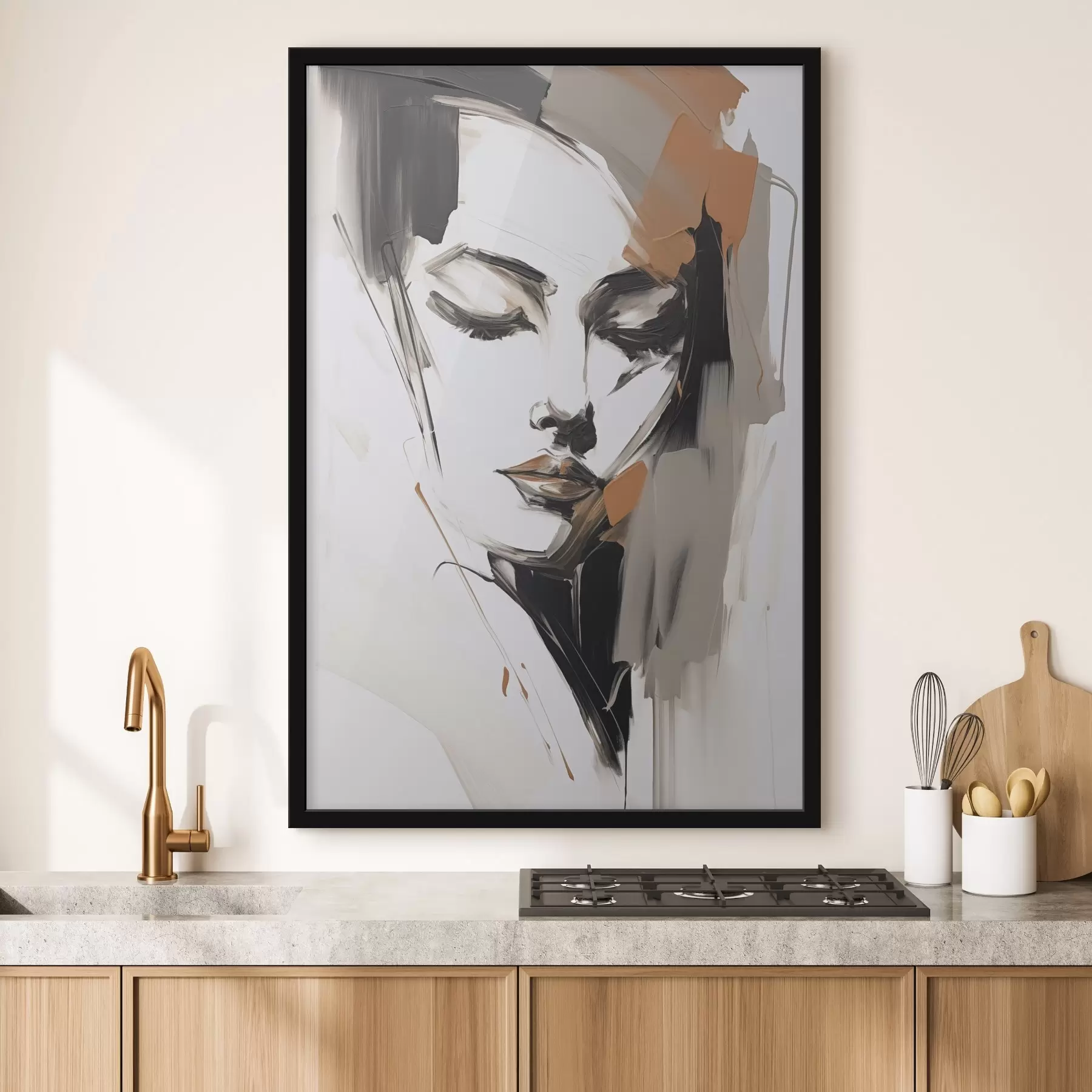 Fototapetai Abstraktus portretas f47800