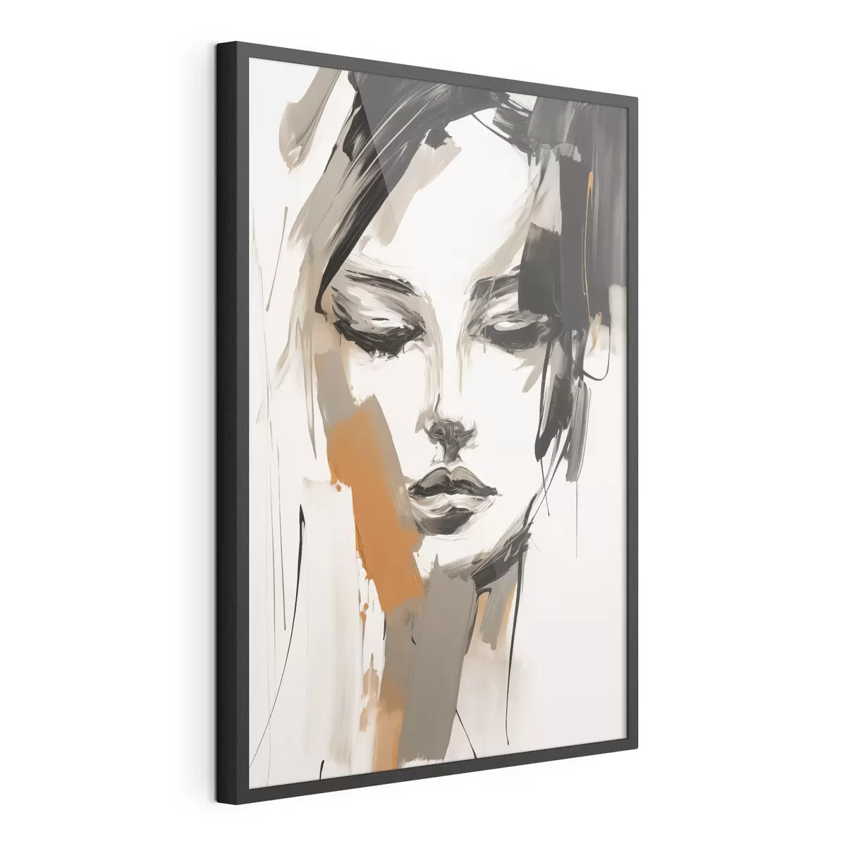 Plakatas Abstraktus merginos portretas f47801