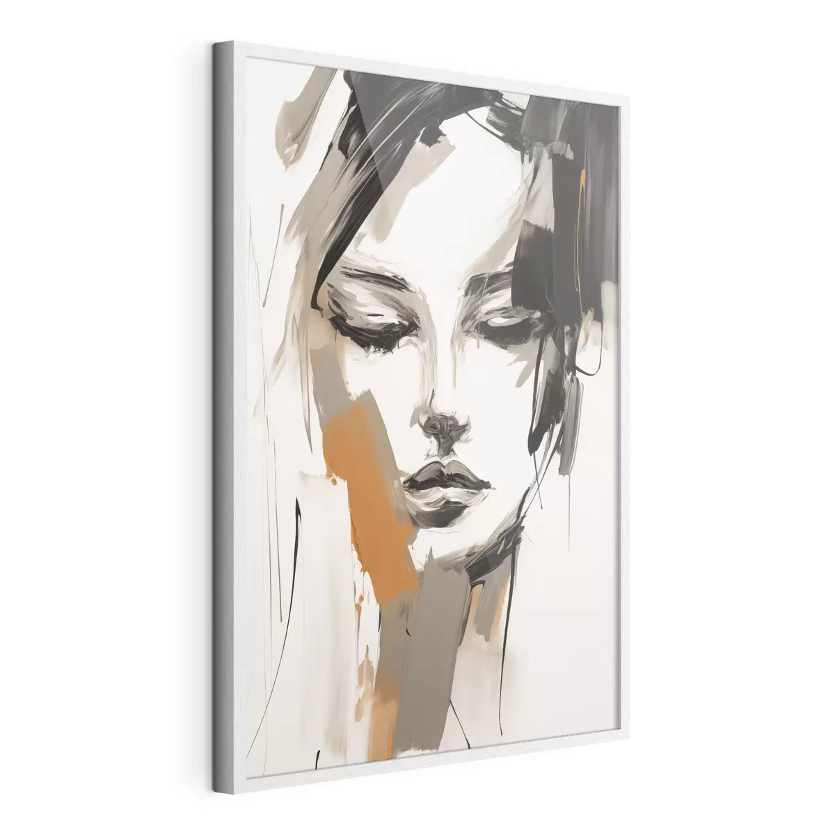 Plakatas Abstraktus merginos portretas f47801