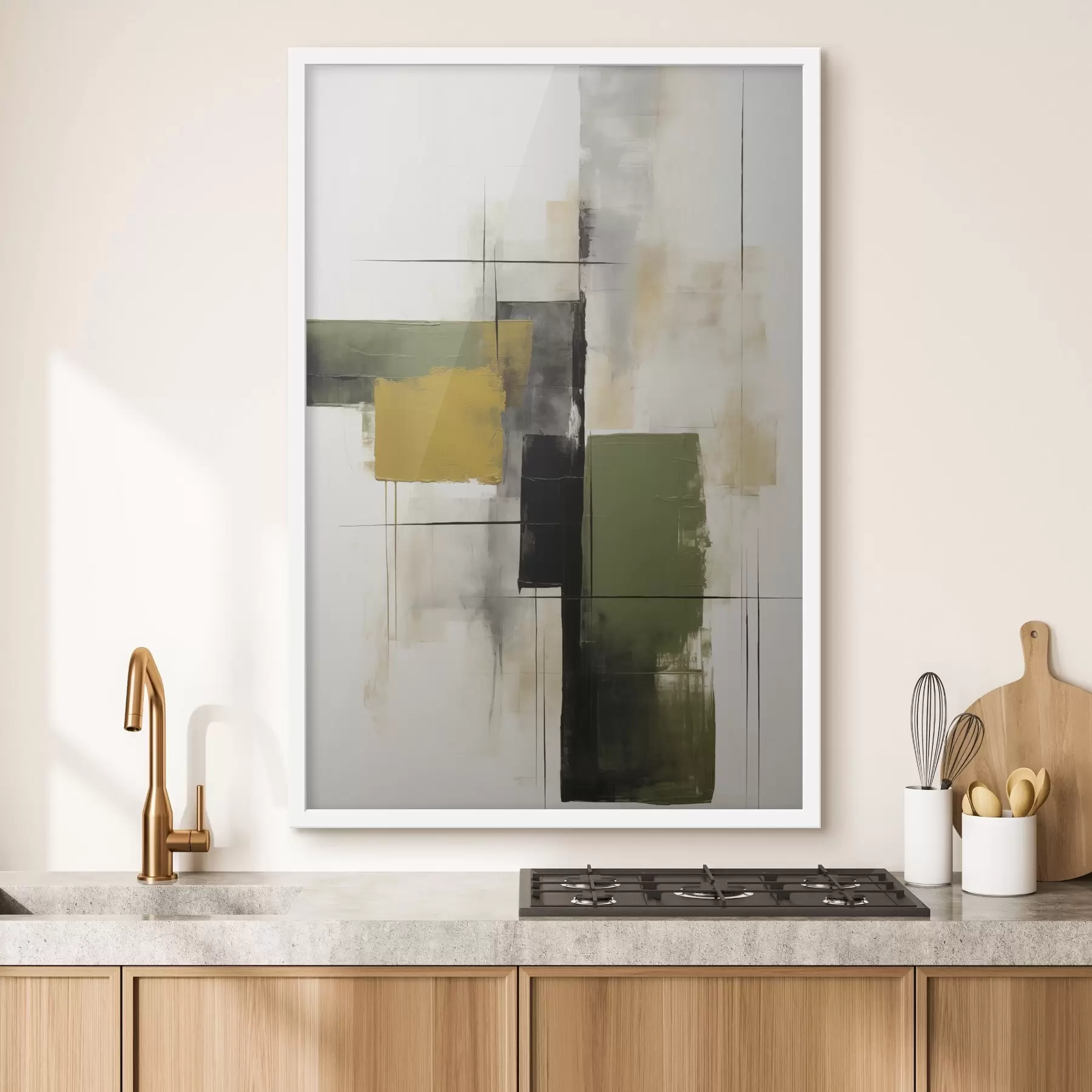 Fototapetai Abstrakti geometrinė kompozicija f47813