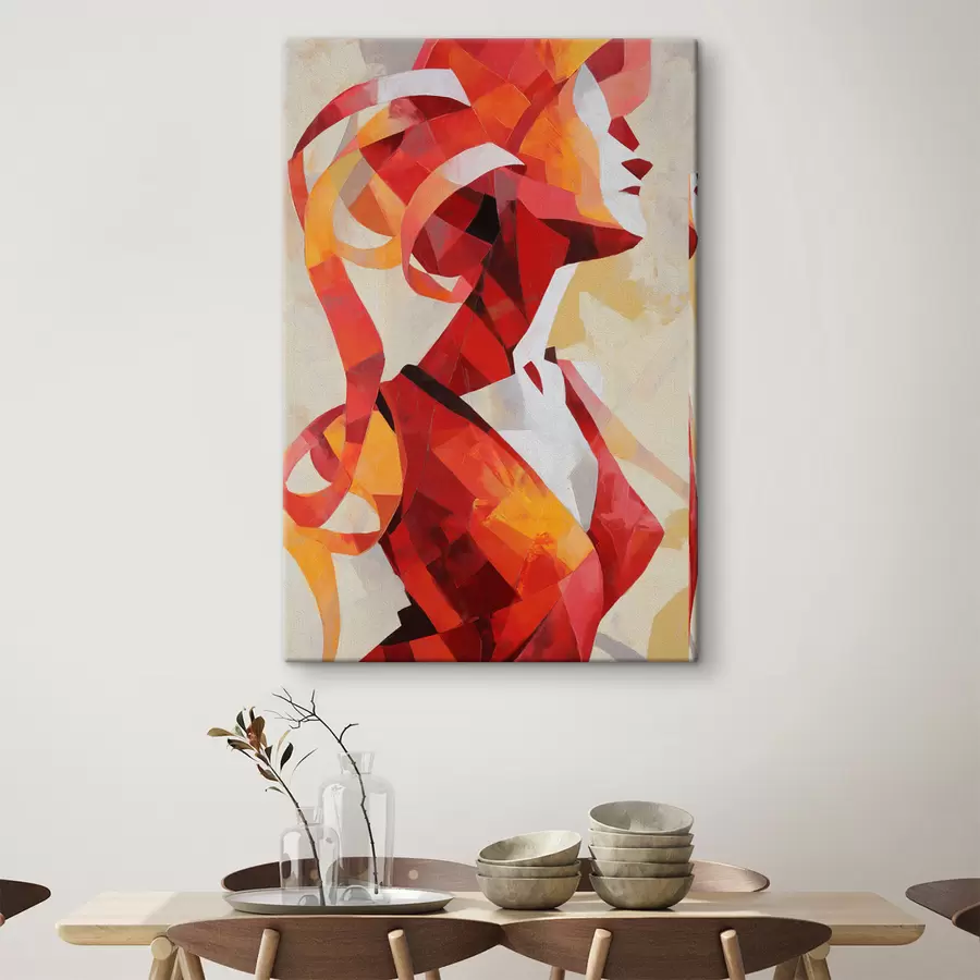 Fototapetai Abstraktus moters portretas s47832