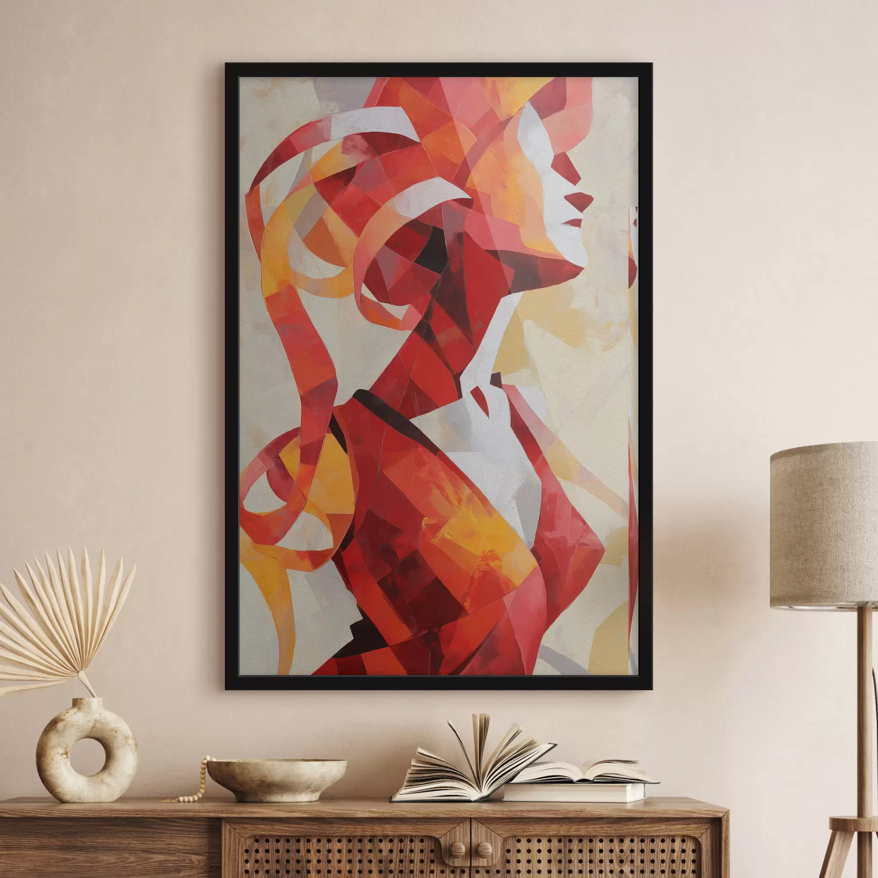 Fototapetai Abstraktus moters portretas f47832