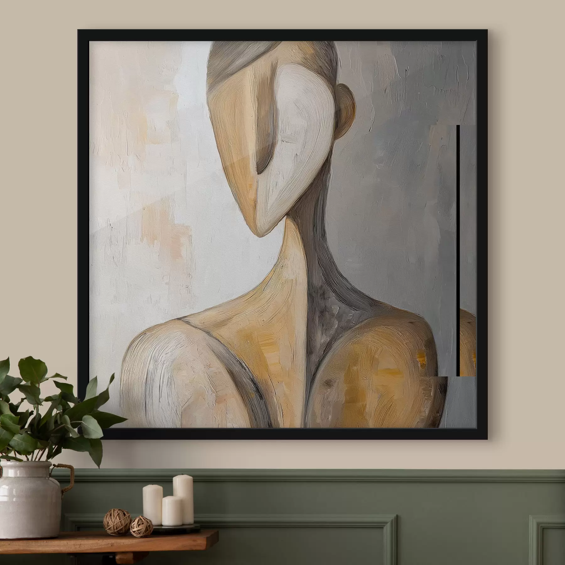 Fototapetai Stilizuota moters figūra f47838