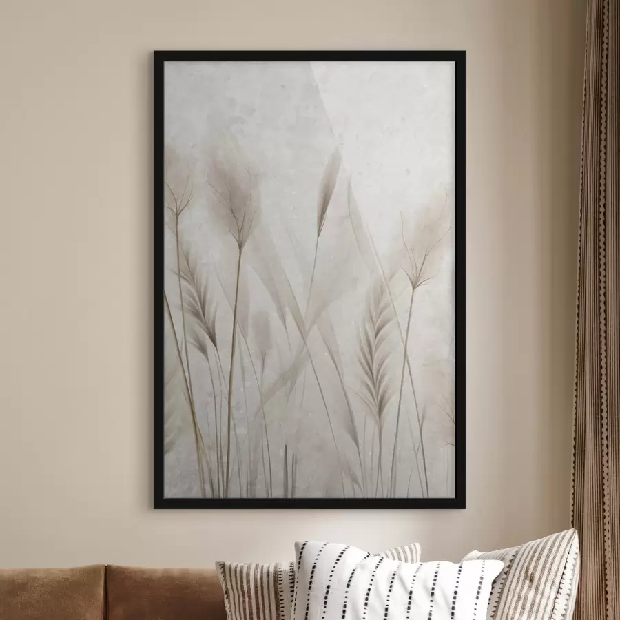 Fototapetai Subtilus žolynas ant senovinio fono f47853