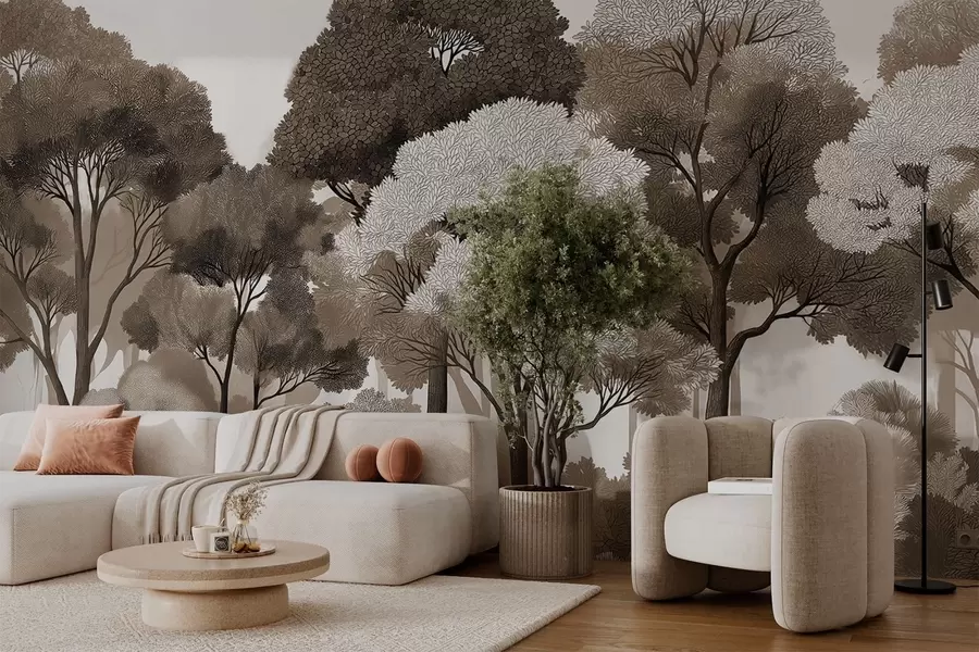 Fototapetai Lapuočių miškas w05198v3