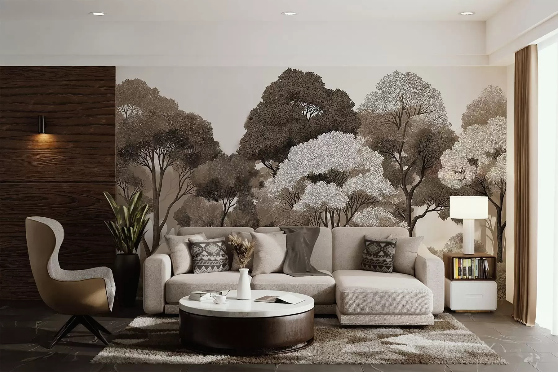 Fototapetai Lapuočių miškas w05198v3