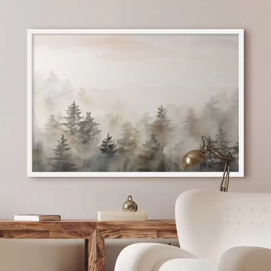 Fototapetai Akrilo miškas, imitacija f47885