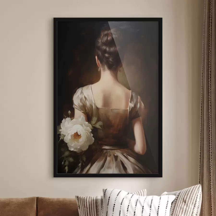 Fototapetai Moterų portretai iš nugaros f47921