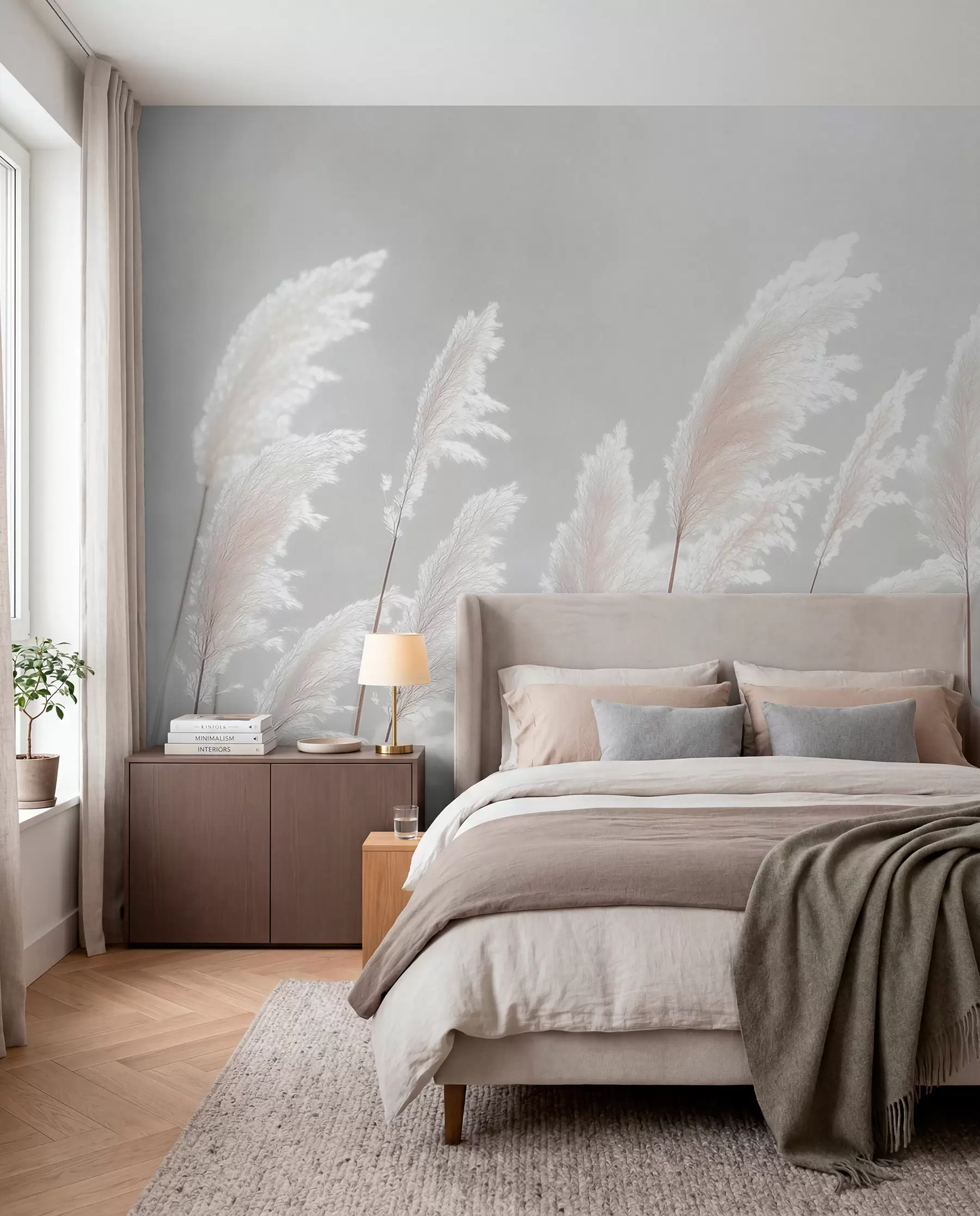 Fototapetai Pampų žolė auštant w09717