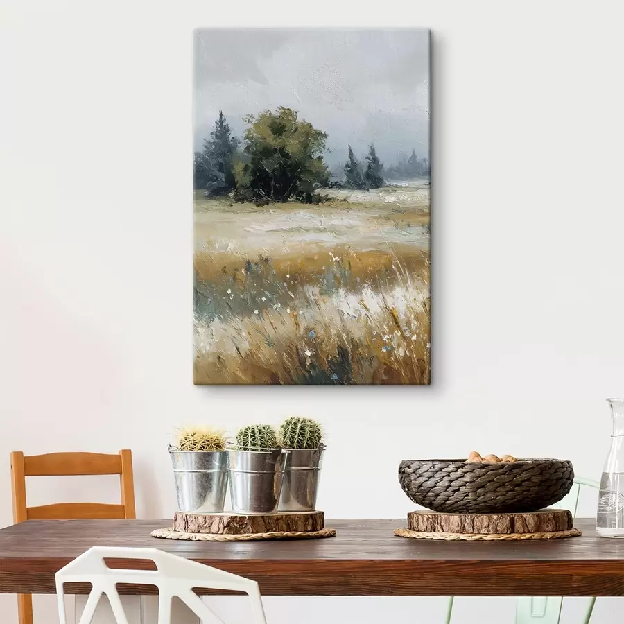 Paveikslėlis Lauko augalai, imituojanti aliejinė tapyba s48009