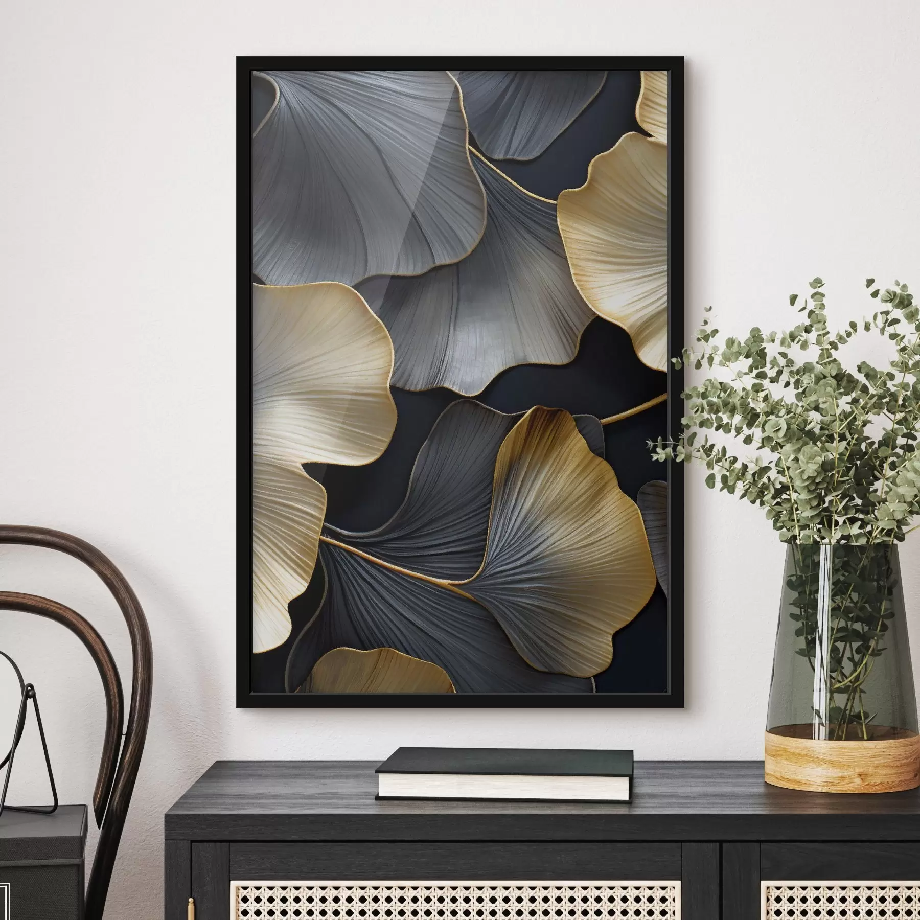 Fototapetai Ginkmedžio lapai f48006