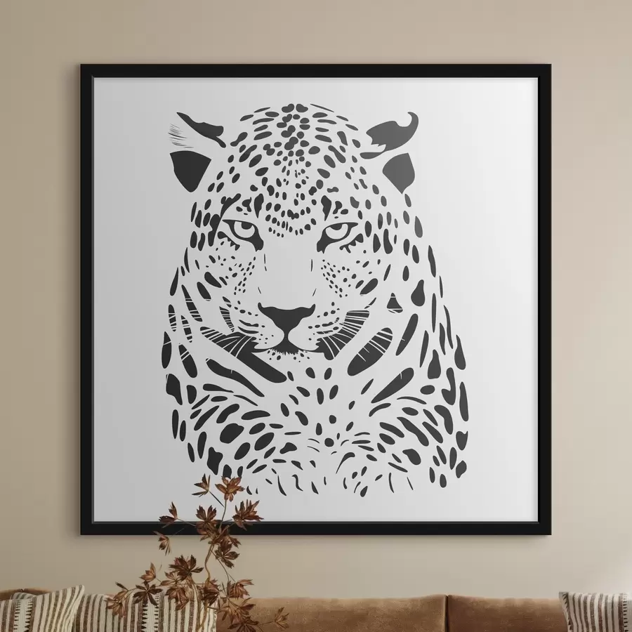 Fototapetai Leopardas f48041