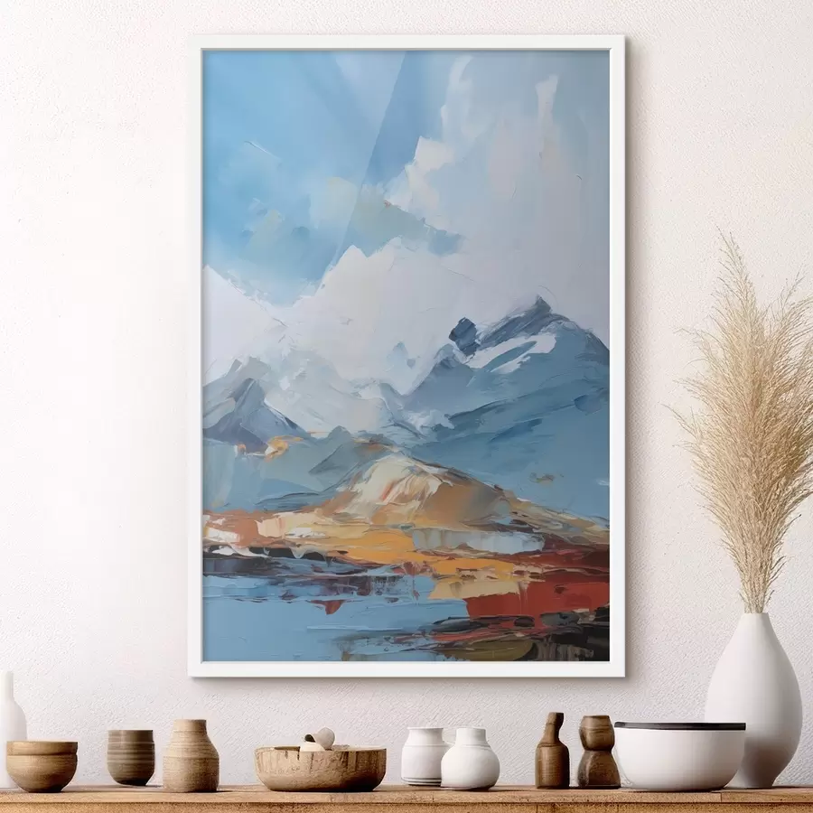 Fototapetai Kalnų imitacijos tapyba f48045