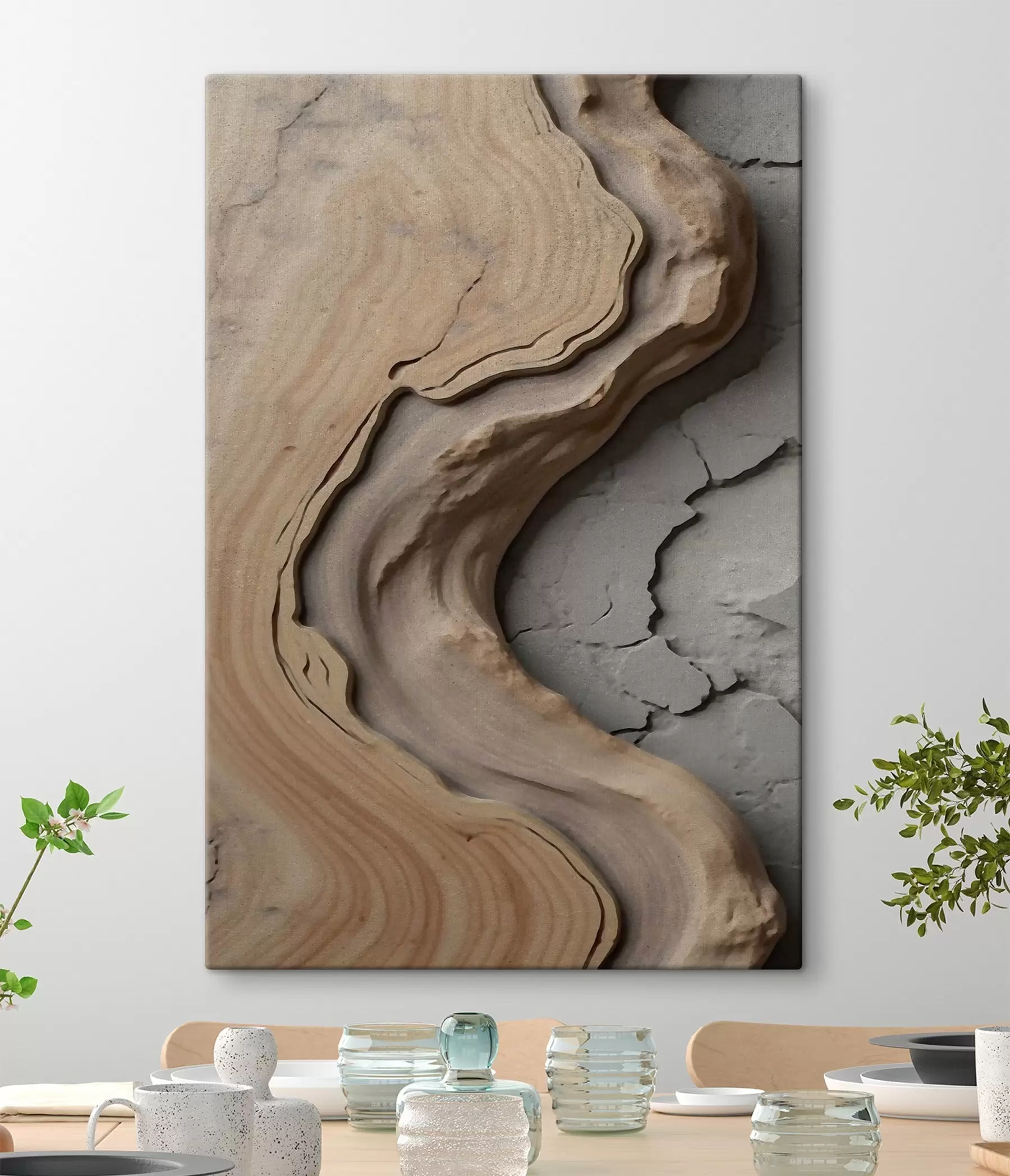 Paveikslėlis Mediena ir betonas, imitacija s48105