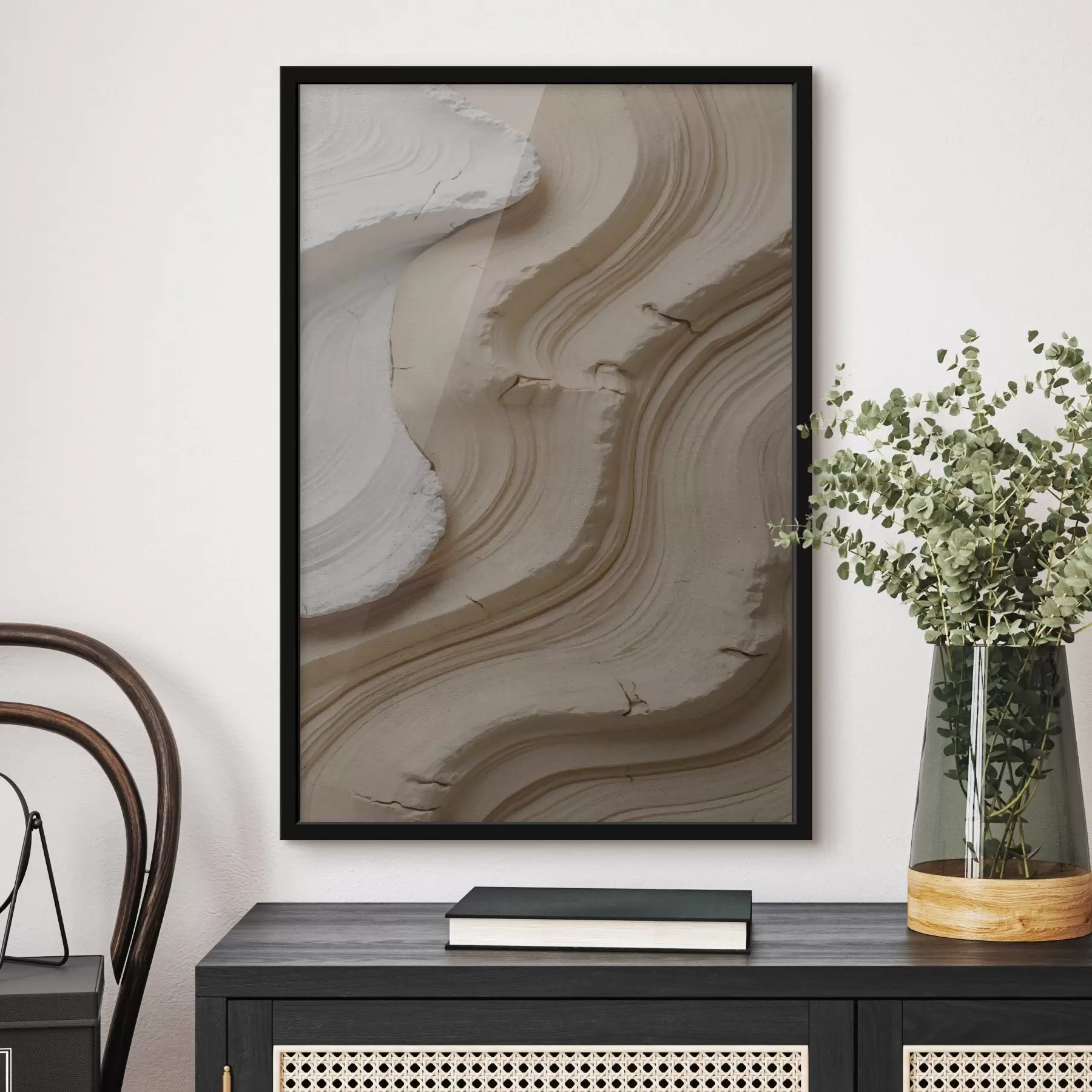 Fototapetai Šviesos ir smėlio spalvos lipdiniai f48108