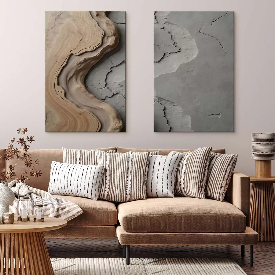 Paveikslėlis Mediena ir betonas, imitacija m30079