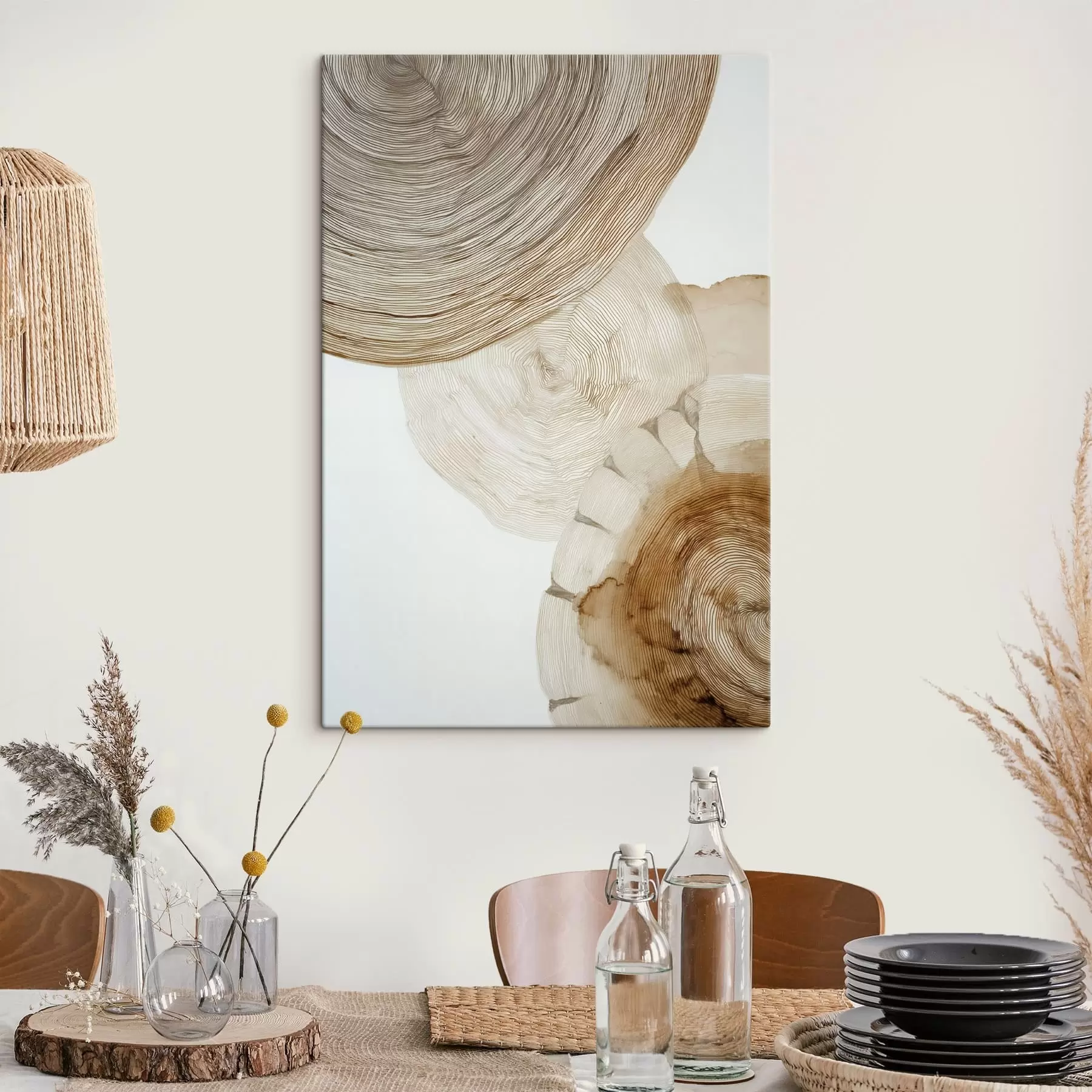 Paveikslėlis abstrakčios metinės medžių žiedų žiedai s47933