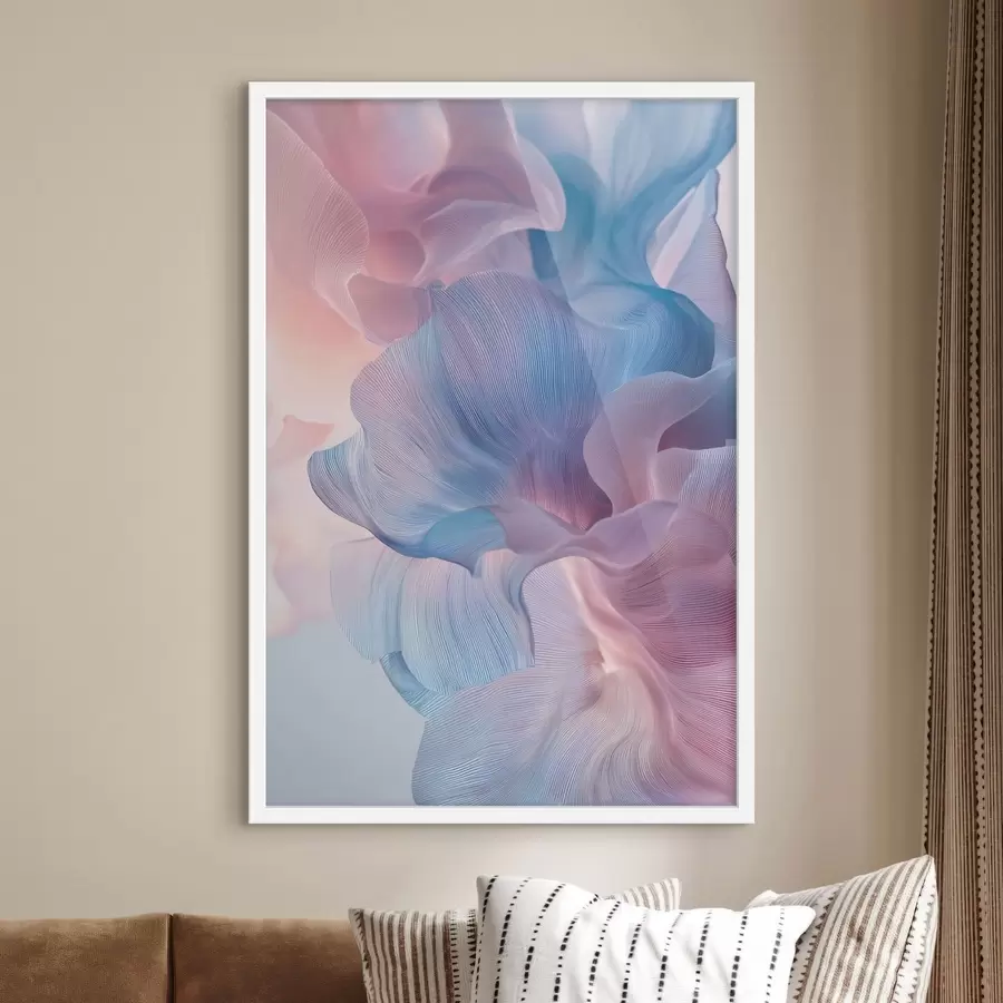 Fototapetai abstrakčios bangos su tūrio efektu f47946