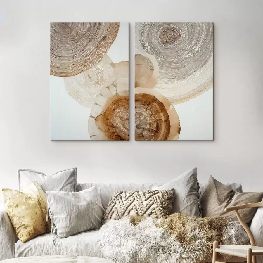 Paveikslėlis abstrakčios metinės medžių žiedų žiedai m30089