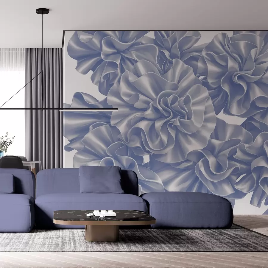 Fototapetai Gėlių imitacija iš juostelių w05252v1