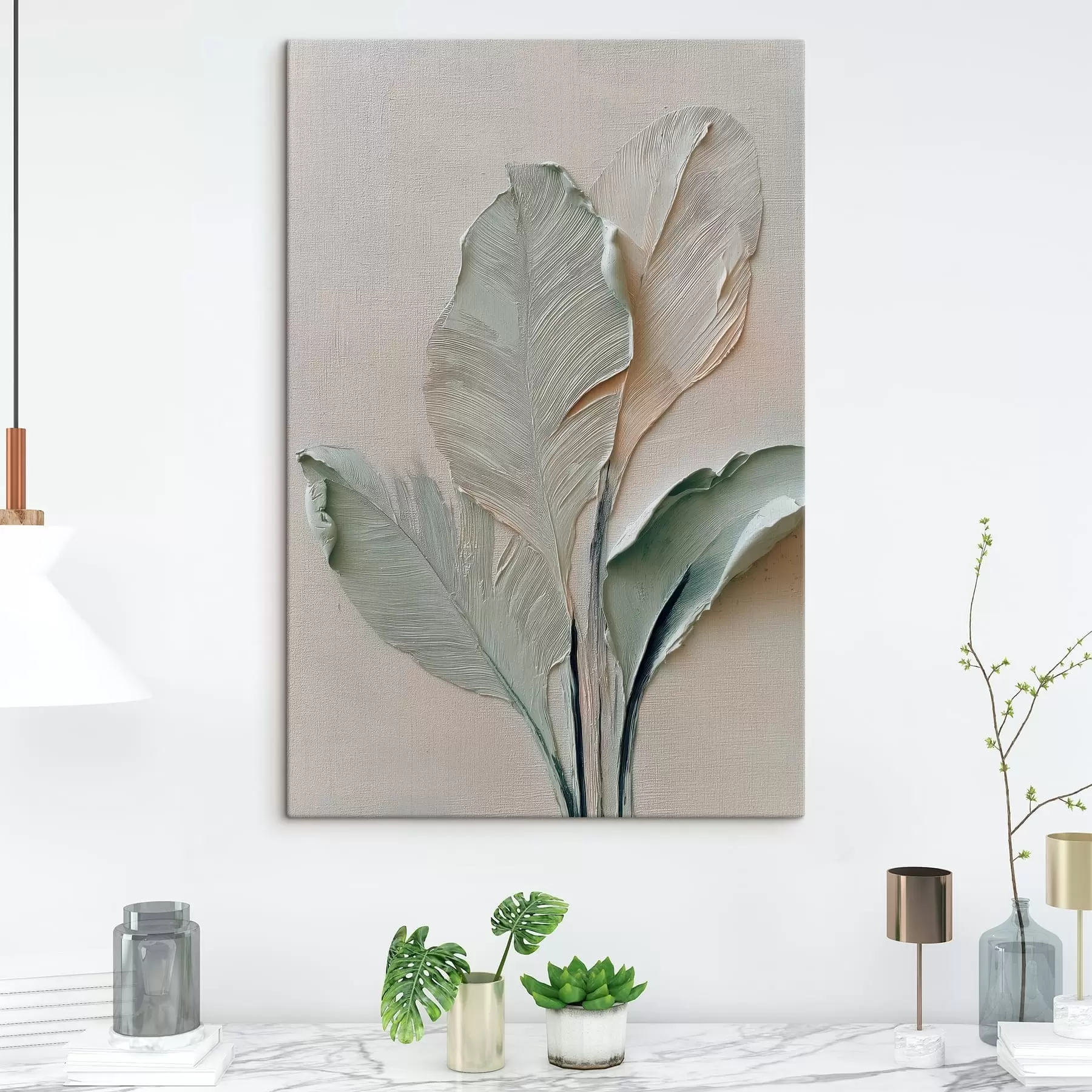 Fototapetai Abstraktūs lapai s48130