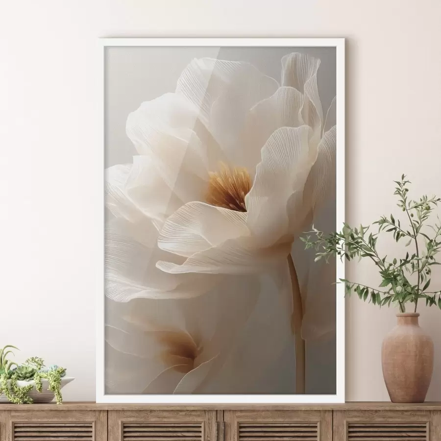 Fototapetai makro gėlių kompozicija šiltų tonų f48121