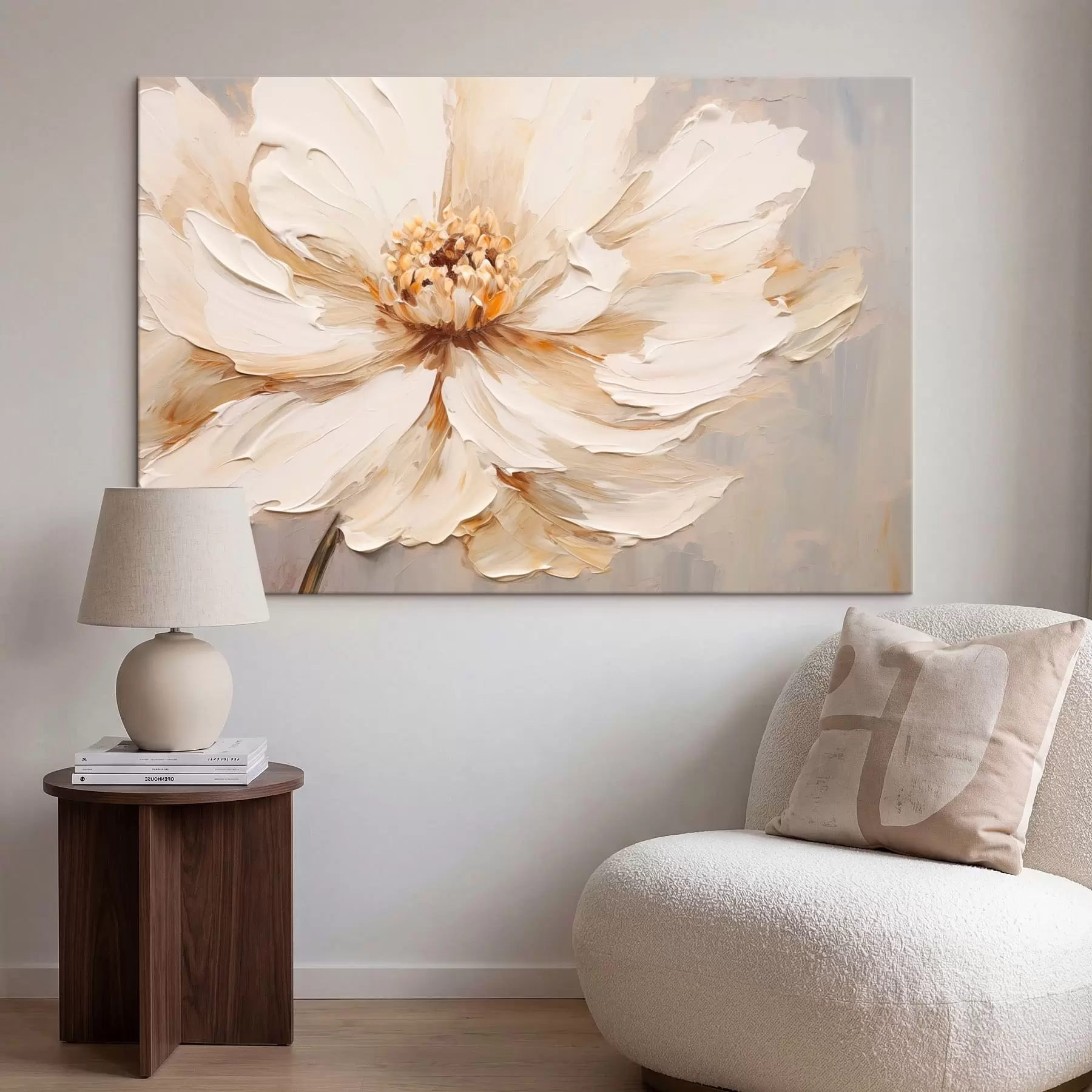 Paveikslėlis Artimas vaizdas lengvos tekstūros gėlės s48092