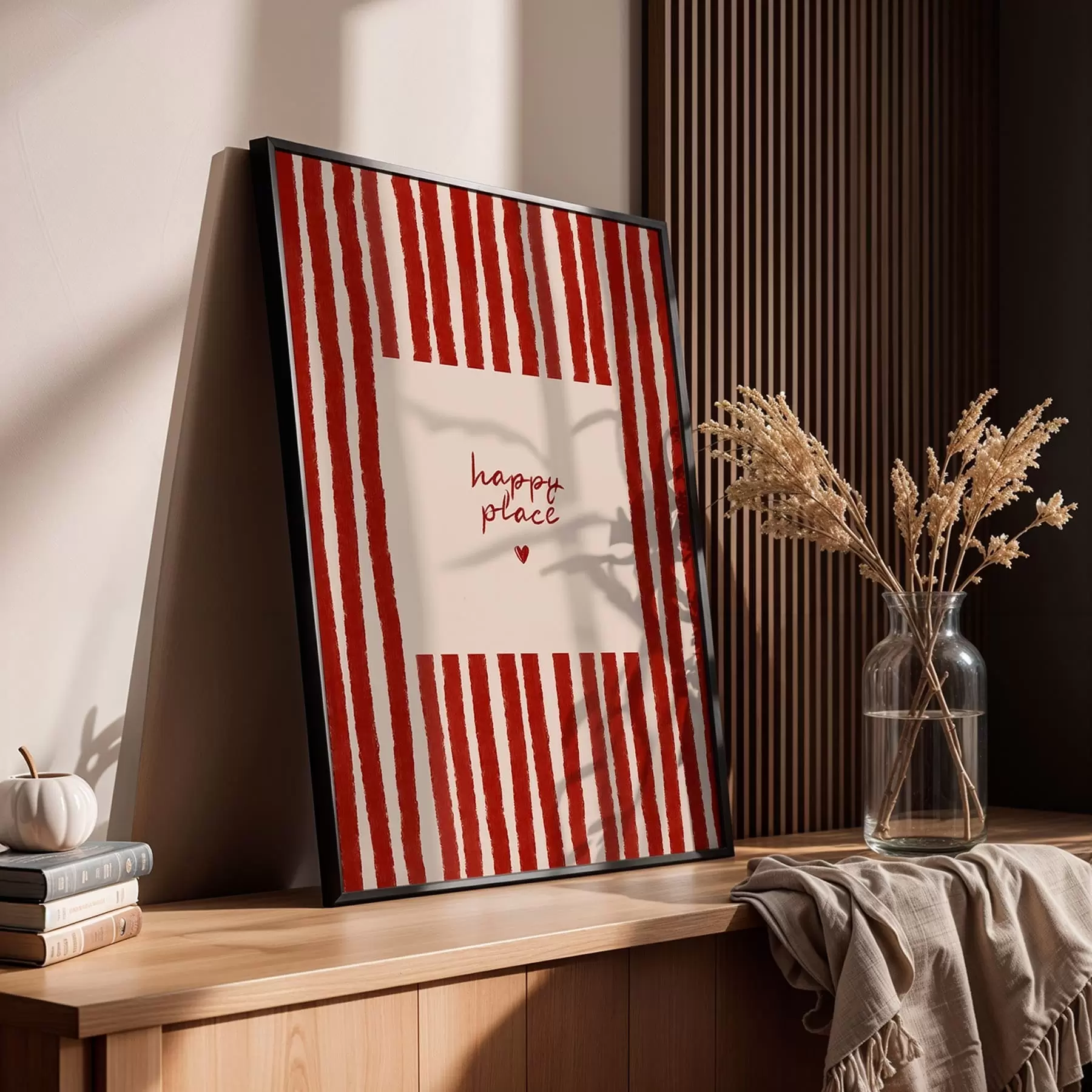 Paveikslėlis Raudonos juostos su tekstu „laiminga vieta“ f48025