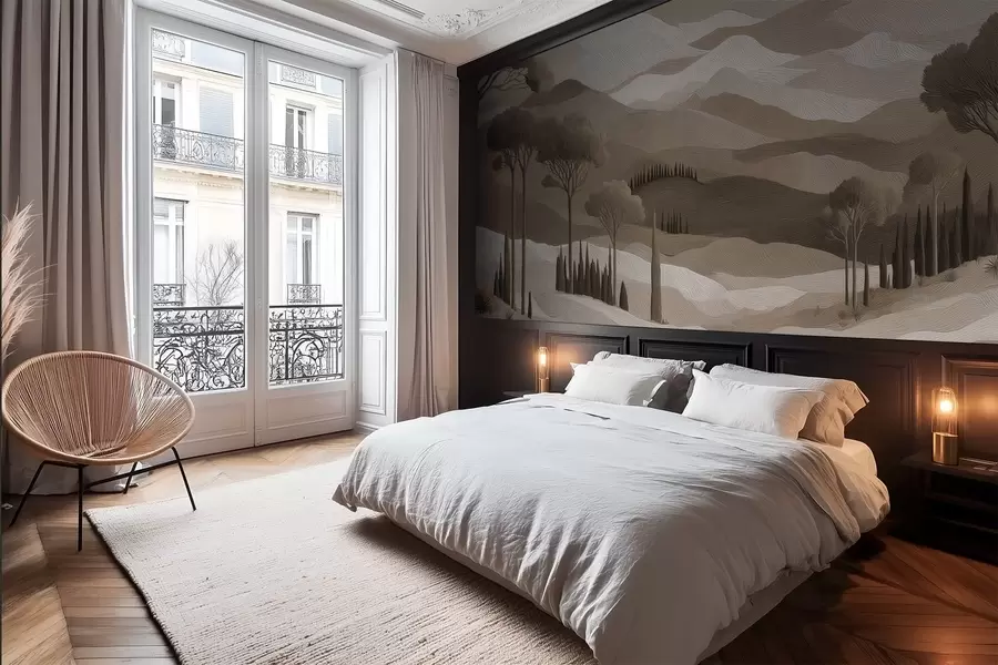 Fototapetai Peizažas aliejiniais dažais w05258v1