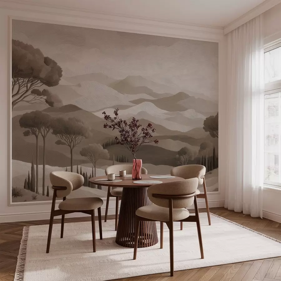 Fototapetai Peizažas aliejiniais dažais w05258v1