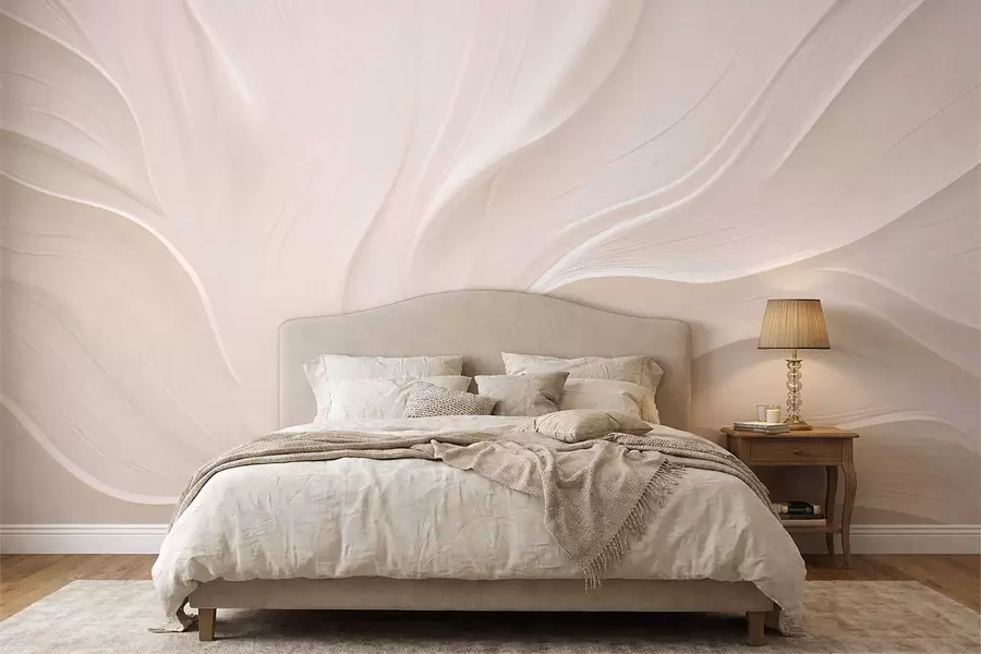 Fototapetai Subtilūs permatomi lapai ant šakos w05267