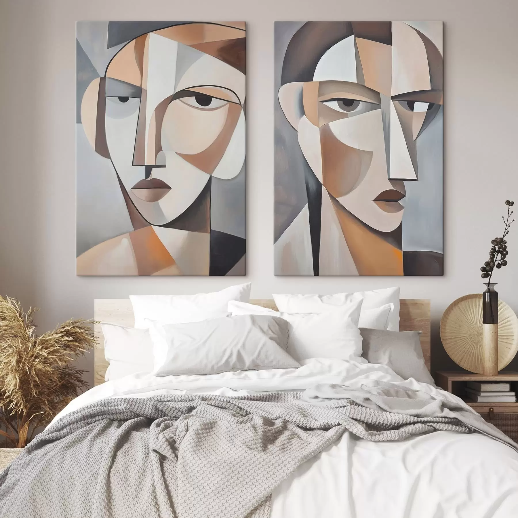 Paveikslėlis Šiuolaikiniai kubistų portretai  m30065