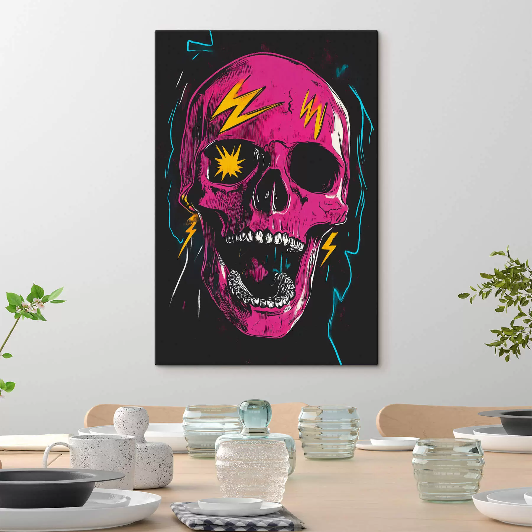 Paveikslėlis Abstraktaus kaukolės s47781