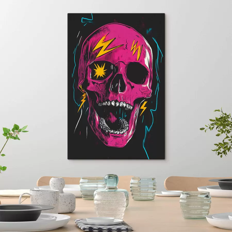 Paveikslėlis Abstraktaus kaukolės s47781