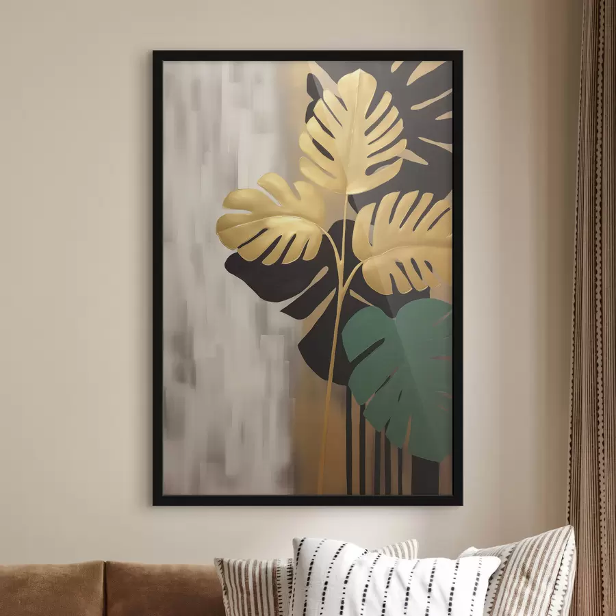 Fototapetai Atogrąžų lapai f47782