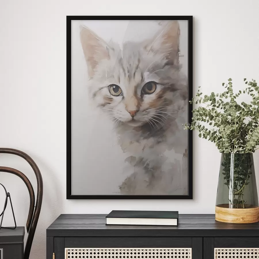 Fototapetai Katės imitacijos tapyba f48161