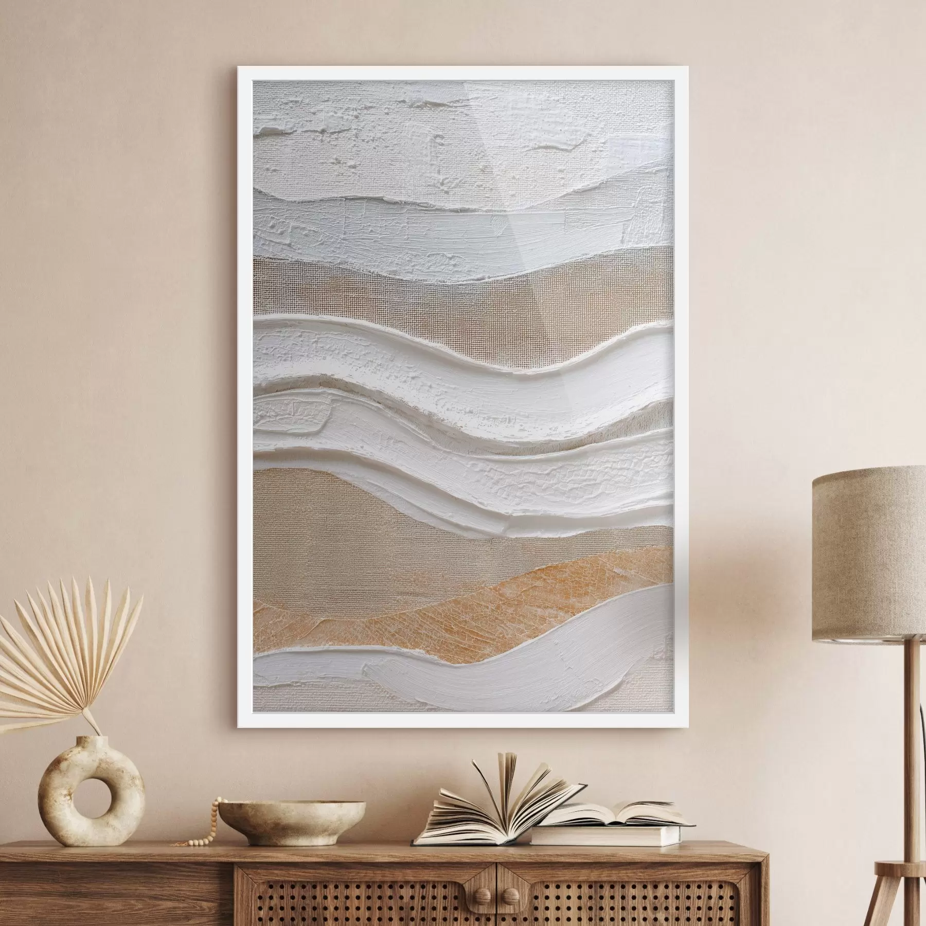 Fototapetai Tekstūruota kompozicija su ryškiais potėpiais minimalistiniu stiliumi f47965