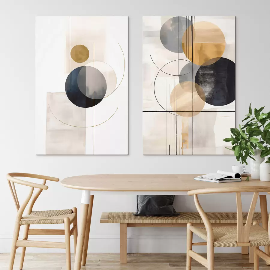 Paveikslėlis Abstraktas su apskritimais m30124