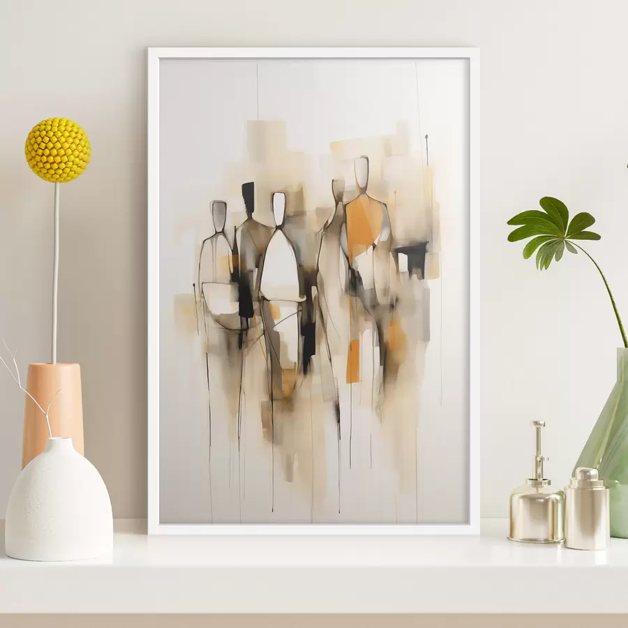 Fototapetai Abstraktūs siluetai f48019