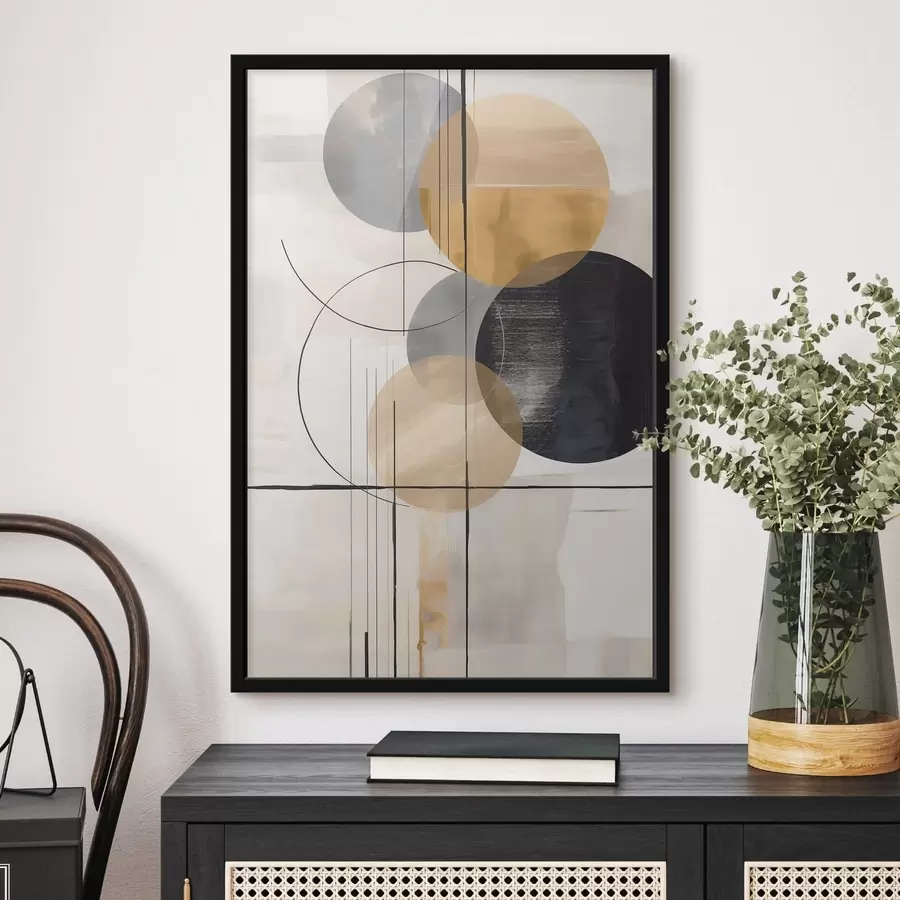 Fototapetai Abstraktas su apskritimais f48172