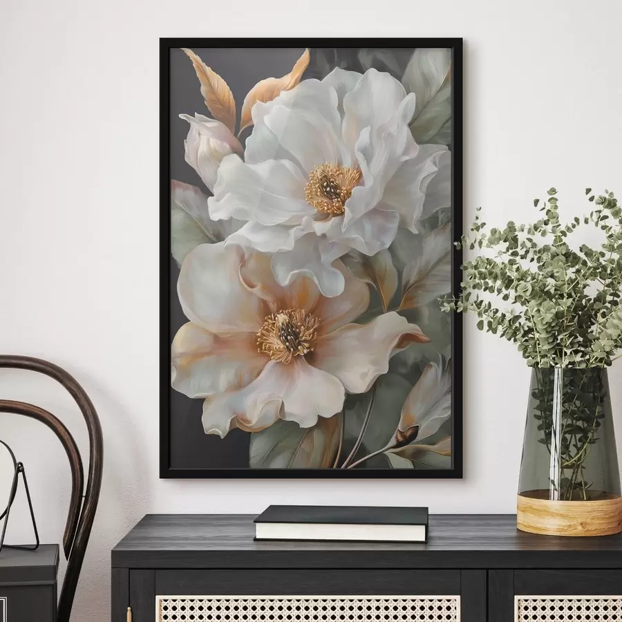 Fototapetai Didelės gėlės f48216