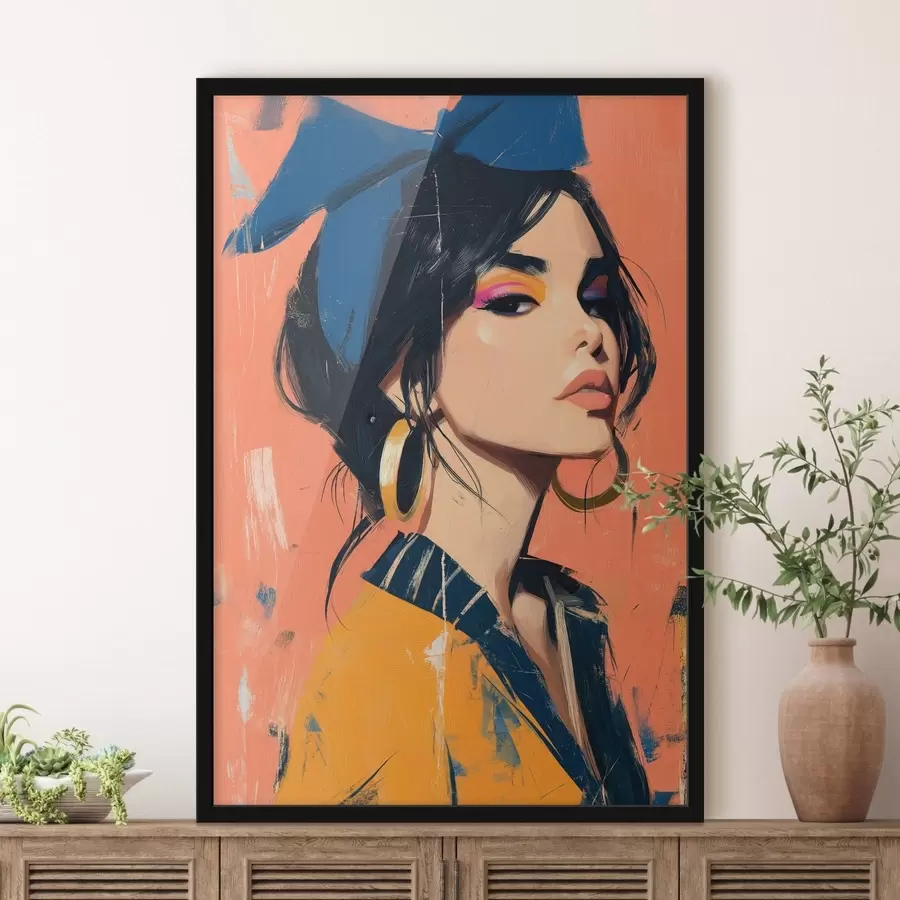 Fototapetai Mergaitės portretas f48246