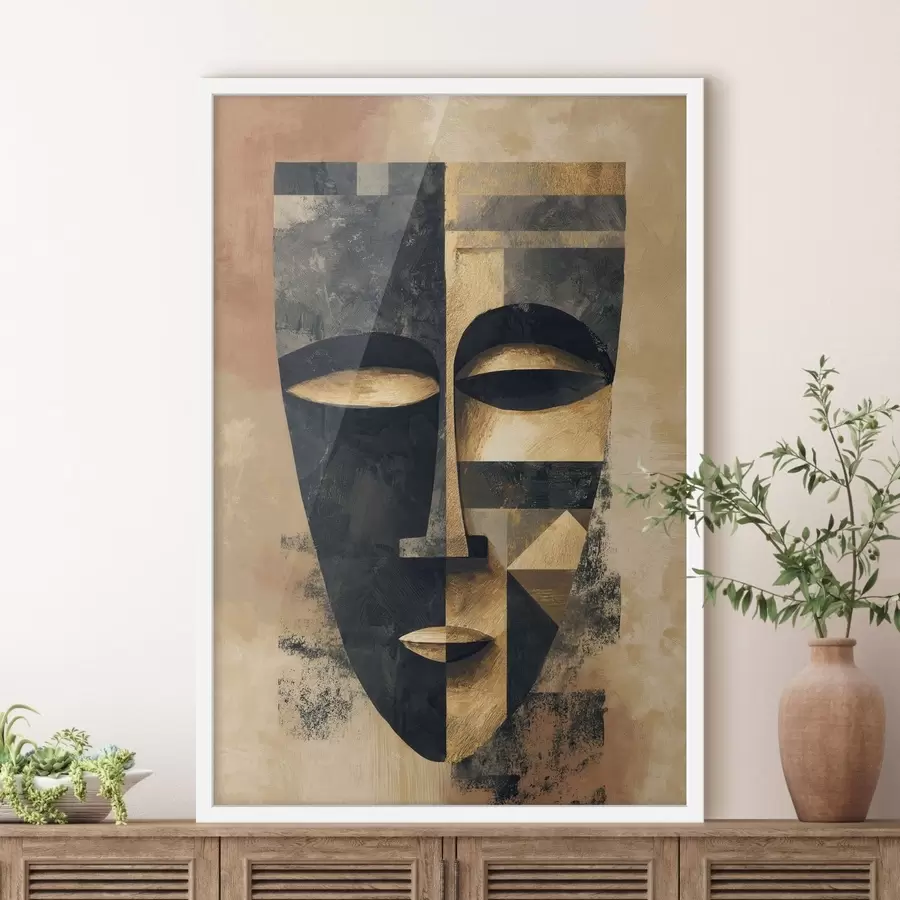 Fototapetai Abstraktus veidas f48248