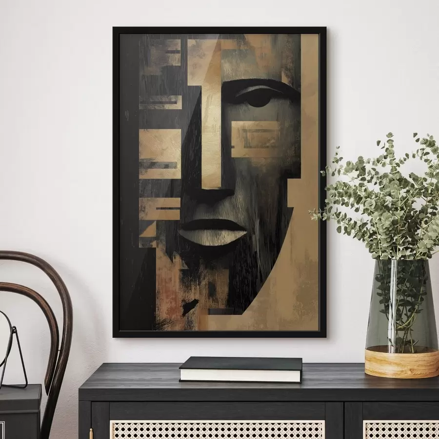 Fototapetai Abstraktus veidas f48249