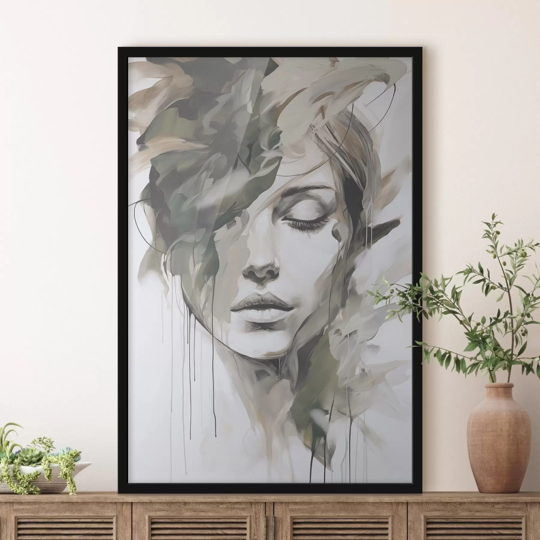 Fototapetai Abstraktus portretas f48269