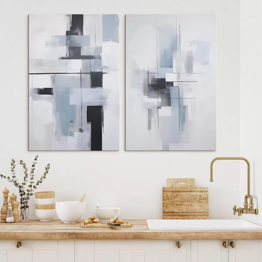 Paveikslėlis Šiuolaikinės abstrakcijos tapybos imitacija m30165